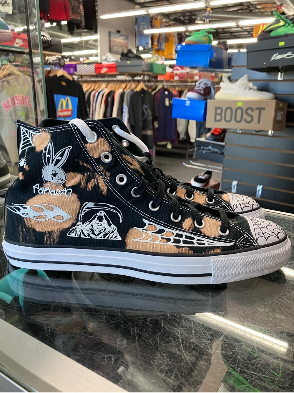 Sean Pablo x Converse Chuck Taylor All Star Pro High Black Casino Size 10.5